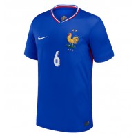 Camiseta Francia Eduardo Camavinga #6 Primera Equipación Replica Eurocopa 2024 mangas cortas